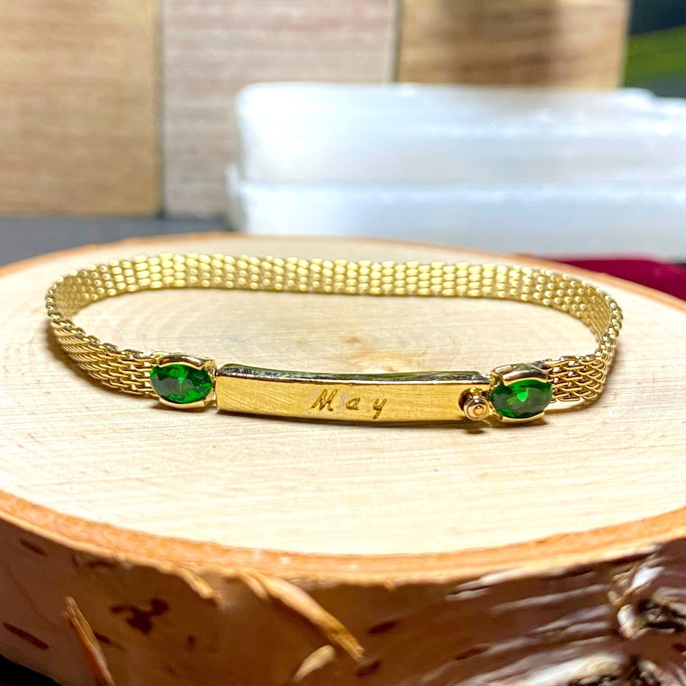 VTG| May Birthstone Monet Bracelet ✨💚